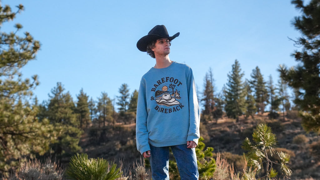 Driftwood Blue Crew